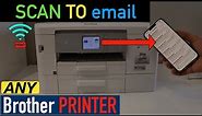 Brother Printer Scan To email