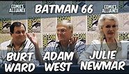 Batman Press Conference w/ Adam West, Burt Ward and Julie Newmar at Comic-Con 2014