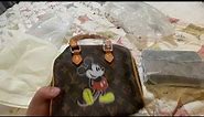 Wish Louis Vuitton Mickey handbag review