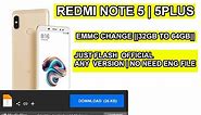 redmi note 5 and note 5plus emmc change | no need eng file just flash V11.0.2.0.O