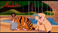 Aladdin (1992) Movie Part -5 Jasmine And Sultan Talking Scene