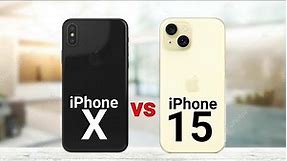 iPhone 15 vs iPhone X - REAL Differences