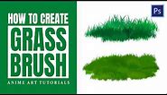 HOW TO CREATE GRASS BRUSH || Photoshop Tutorial