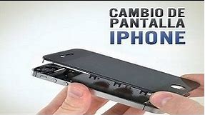 CAMBIAR PANTALLA IPHONE 4 PASO A PASO (LCD+CRISTAL )
