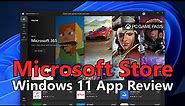Microsoft Store App Review