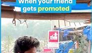 When your friend gets promoted in office | Office Meme | Fresher Jobs India