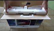 Philips 3000 LED series white LCD TV unboxing