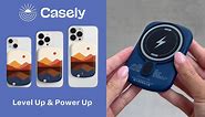 Casely Phone Case for iPhone 13 | Fit Check | Neutral Checkerboard Checkered | Compatible with MagSafe | Case for iPhone 13