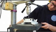 Drilling perfectly centred holes using a Drill Press?