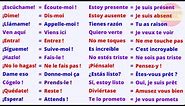 110 Phrases Courtes et Utiles pour apprendre l’Espagnol
