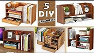5 diy fantastic ideas organizers wood decor // circuits with dimensions in the video