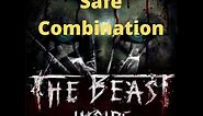 The Beast Inside - Safe Lock Combination