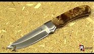 Elk Ridge ER-107 Outdoor Hunting Fixed Blade Knife Product Video