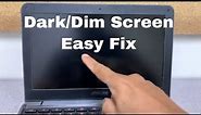 Best Way to Fix Dark Screen Issue on Chromebook