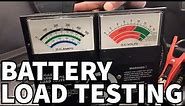 12 volt Car Battery Testing: Checking Voltage and Conducting a Load Test