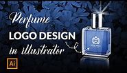 perfume logo | logo in illustrator | logo design