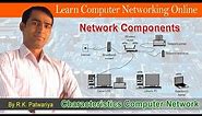Computer Network Components | Topic-Network, NIC, Hub, Switches, Cables, Router