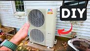 How To Install A Ducted Mini Split -Start To Finish-