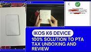 IKOS K6 Official Unboxing And Review SIM adapter for iPhone/JV Phone | 2 Sim Cards Internet Support