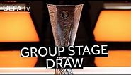 UEFA EUROPA LEAGUE 2018/19 GROUP STAGE DRAW