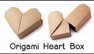 Origami Heart Box Instructions - DIY Tutorial - Paper Kawaii