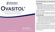 Ovasitol Inositol Supplement by Theralogix