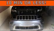 Jeep Grand Cherokee Front Bumper Removal: 2014-2022