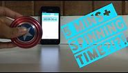 Captain America Fidget Spinner unboxing and review | 5 mins+ spinning time