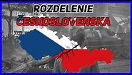 Prečo sa Československo rozpadlo ? | Rozdelenie Československa