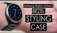 Samsung Galaxy Watch Active 2 Bezel Styling Protective Case (Ringke) [4K]