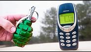 EXPERIMENT : Will The NOKIA 3310 Stand? NOKIA 3310 vs