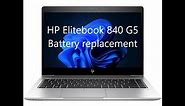 HP Elitebook 840 G5 Battery replacement