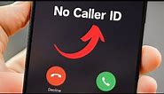 iPhone showing No Caller ID for incoming calls/Show my caller id not working truecaller iPhone