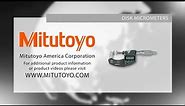 Mitutoyo Disk Micrometer Demo - Mitutoyo America