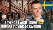 5 Things I Wish I Knew Before Moving to Sweden - Just a Brit Abroad