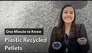 What are Recycled Plastic Pellets Used for? | One Minute to Know EP27