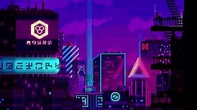 Night City 8-Bit Live Wallpaper - WallpaperWaifu