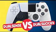 Dualsense vs Dualshock 4 [PS4 VS PS5 Controller]