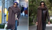 Lenny Kravitz wore his ridiculously huge scarf in debut TikTok
