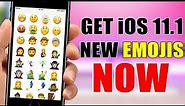 Get The NEW iOS 11 Emojis NOW - No Jailbreak