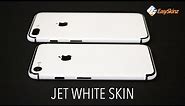 JET WHITE Skins for iPhone 7 and iPhone 7 PLUS by EasySkinz
