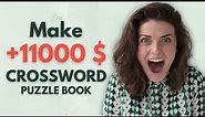 How to Make Crossword Puzzle Book for Amazon KDP With Free Software and Make 11000$ Per Month