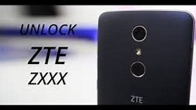 How To Unlock ZTE Z835, Z836F, Z850, Z851, Z851M, Z956, Z958, Z959, Z968, Z970, Z971 and Z983.