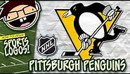 How to Draw PITTSBURGH PENGUINS Logo (NHL) | Narrated Easy Step-by-Step Tutorial