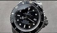 Rolex Sea-Dweller 16600 Rolex Watch Review
