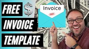 💲How to Make an Invoice in Google Sheets | Free Invoice Template