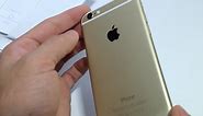 iPhone 6 gold Unboxing