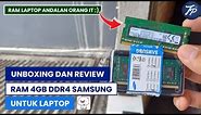 Unboxing Dan Review RAM 4GB DDR4 Samsung 2400Mhz Laptop | RAM Laptop Samsung
