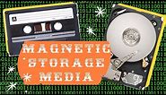 Magnetic Storage Media // How They Store Data And Examples: HDD, Portable HDD and Magnetic Tape