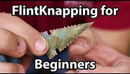How to make an arrowhead . An intensive breakdown for beginner Flint Knappers